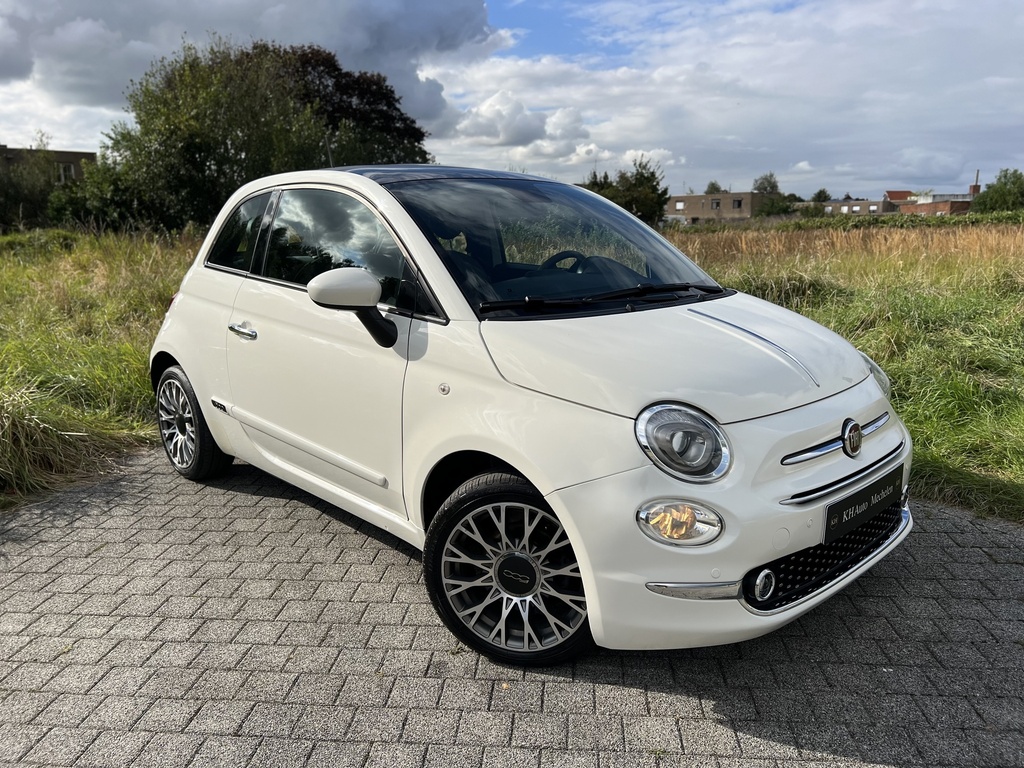 Fiat 500 Star 1.2i Automaat 2020.    76.700km - 03/2020 - CO 118g/km - Euro 6ei 1200cc - 51kw - 69pk