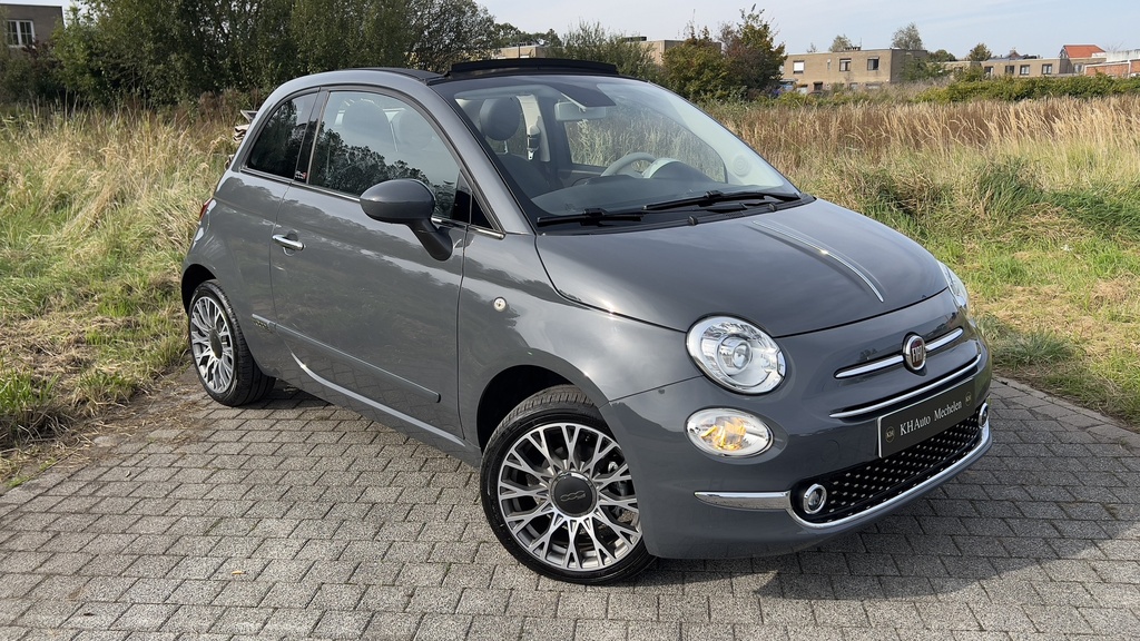 Fiat 500C Cabrio Club 1.2i Automaat Leder Xenon Garantie 